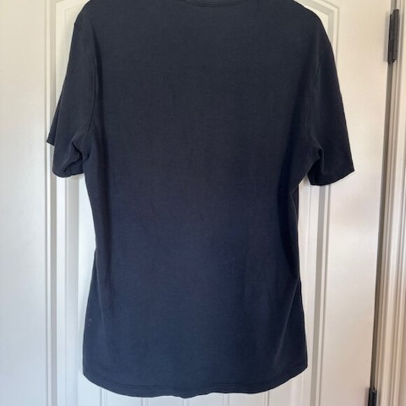 Lululemon Men's Zeroed In Short-Sleeve Shirt - Black, Size Medium - Picture 2 of 4